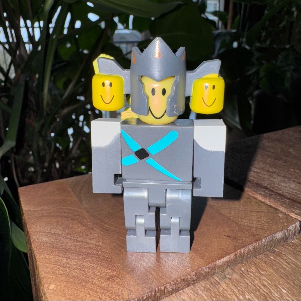 Roblox Series 2 Bluesteel Warrior action figure.